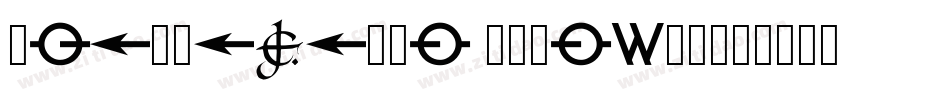 Continental Railway字体转换